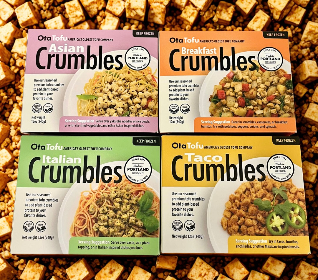 4 pack- Seasoned Tofu Crumbles